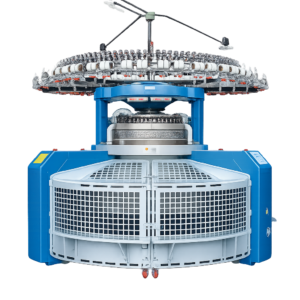 Double Jersey 4-Track Open Width Knitting Machine (3F/4F/6F)